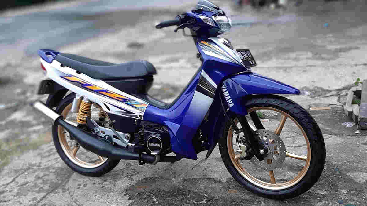 Motor Bebek 2 Tak Yamaha F1 Bertenaga, Segini Harganya
